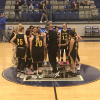 The Menard girls basketball team defeated Eden 34-26 to win the district title Tuesday, Feb. 3, 2026.