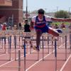 Athletes compete in the 110 hurdles during the 66th annual San Angelo Relays on Friday, March 13, 2026.