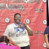 San Angelo Lake View's Janiya Jefferson took third place Friday at the Class 4A Division I state powerlifting meet - and she remains the state record holder in the deadlift.