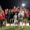 The Ballinger Bearcats defended their District 8-2A track title Thursday with a runaway performance by more than 50 points over the rest of the field.