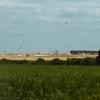 The site for OpenAI’s Stargate Milam County data center, located at 4299-2301 County Rd 134 in Burlington on May 4, 2026, is set to be completed later this year.