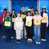 The nine finalists at the 2026 Scripps National Spelling Bee are Shrey Parikh, 14; Sarv Dharavane, 12; Ishaan Gupta, 12; Kushi Gottimukkala, 13; Oliver Halkett, 14; Aiden Meng, 13; Logan Bailey, 12; Avishka Dudala, 13; and Zwe Spacetime, 14.