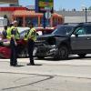 A crash on Knickerbocker Road on Wednesday afternoon resulted in one person being taken to the hospital.