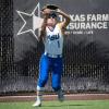 Angelo State's Karli Manney makes a catch during the 2026 softball season.