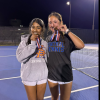 The girls doubles team of Adithi Podaralla and Hannah Hartin earned San Angelo Central its first state tennis qualifier in 11 years.