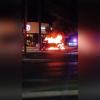 Vehicle fire in San Angelo on May 14, 2026. 