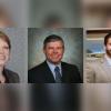 From left, Nancy Blackwell, P.E., of Ballinger; Fred Hernandez Jr. of San Angelo; and Mason Vaughan of Eldorado were reappointed by Gov. Greg Abbott to the Upper Colorado River Authority Board of Directors.