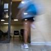 Students enter the College of Liberal Arts and Social Sciences at Texas A&M University in College Station on Sept. 18, 2025.