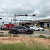 A two-vehicle crash Monday afternoon on Arden Road sent one person to the hospital.