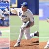 Angelo State's  Austin Beck, Jude Stephens and Garrett Villa 