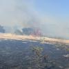 A wildfire south of Sonora has already burned approximately 1,200 acres and only remains about 25% contained, according to Sutton County Emergency Management.