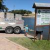 Channel catfish were stocked in the Concho River in downtown San Angelo on Friday, the last time they’ll be stocked in the river until September.