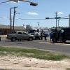 A two-vehicle crash locked down traffic on Avenue N on Wednesday afternoon.