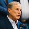 Texas Gov. Greg Abbott speaks at a news conference in Kerrville on June 8, 2026. Abbott has opposed Minnesota's efforts to force him to extradite an ICE agent who was being held in a South Texas jail.