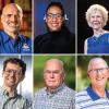 (L-R) Dr. Bobby Ott; (Top) Tom Nurre Jr., Rita Mbanga, Elta Joyce McAfee, Maj. David DeLeon; (Bottom) Dr. Simon Pfeil, Bill Dendle, Dr. Doyle Carter, Lt. Col. (ret) Tim Neslony. 
