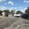 Law enforcement officers have surrounded a San Angelo home late Thursday afternoon with a suspect barricaded inside.