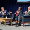 Texas Senator Charles Perry, House Speaker Dustin Burrows, and State Representative Drew Darby at the 2026 West Texas Legislative Summit