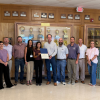 Congressman August Pfluger visited Mason High School to present the Congressional Bronze Medal to Sabina Perez, the highest honor Congress presents to America's youth.