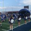 The Lake View Chiefs run out of the tunnel before their game against Snyder on Friday, Sept. 4, 2026.