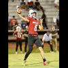 Sonora's Aaron Segura throws a pass against Colorado City on Friday, Sept. 25, 2026.