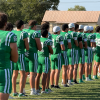 The Wall Hawks stand for the national anthem before their game against La Joya on Thursday, Sept. 3, 2026.