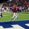 Central running back Zey Johnson runs for a touchdown against Midland Lee on Friday, Oct. 16, 2026.