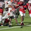 Central Bobcats' Zey Johnson scores against Odessa High 2026
