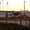 San Angelo's landfill at dusk. This is the entrance. (LIVE! Photo/Joe Hyde)