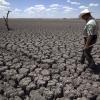 Mann referenced this image of Lake O.C. Fisher when discussing the drought of 2011 (blogs.voanews.com)