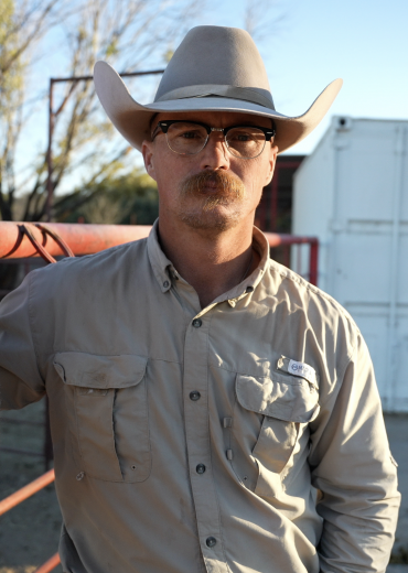 Shawn Strickland, The Horse Trainer.
