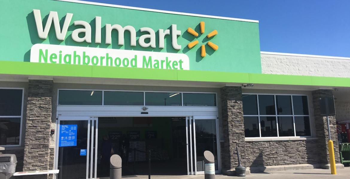 The Knickerbocker Road location of Walmart Neighborhood Markets