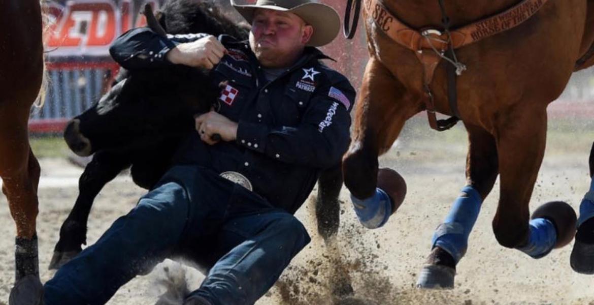 Will Lummus, steer wrestler