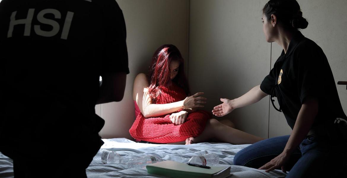 Human Trafficking Image (Contributed/Homeland Security)