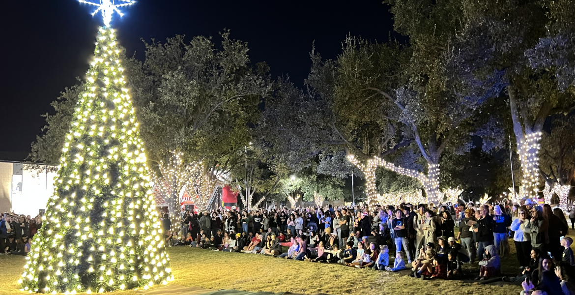 Angelo State Christmas Tree Lighting