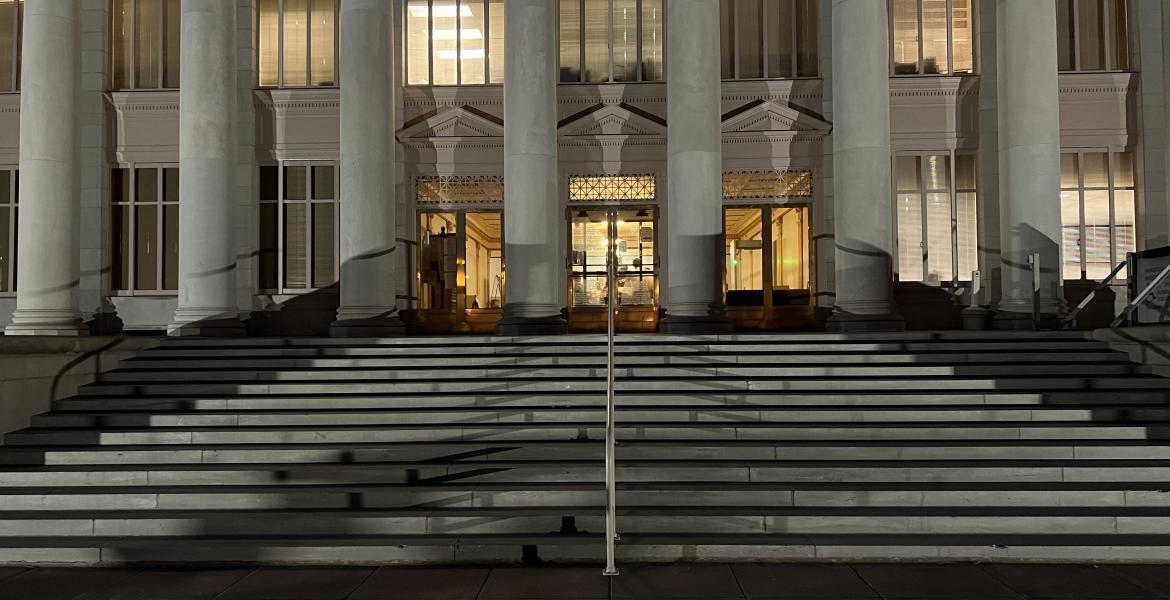 Tom Green County Courthouse at Night