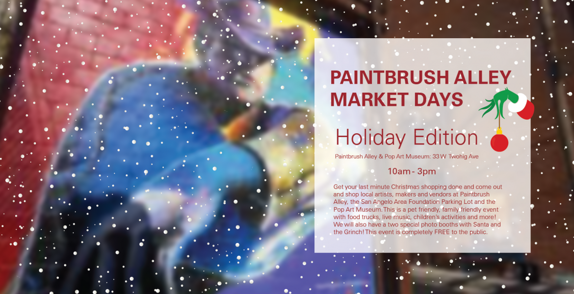 Paintbrush Alley Market Day Holiday Edition