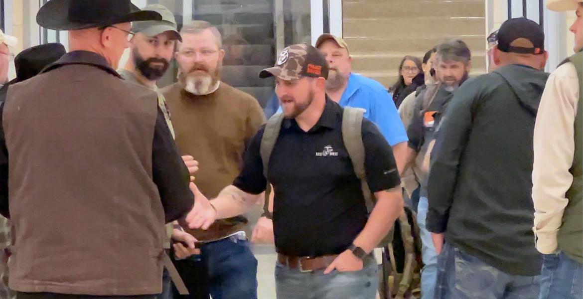 The 2023 San Angelo Support for Veterans arrival on Dec. 5, 2023.