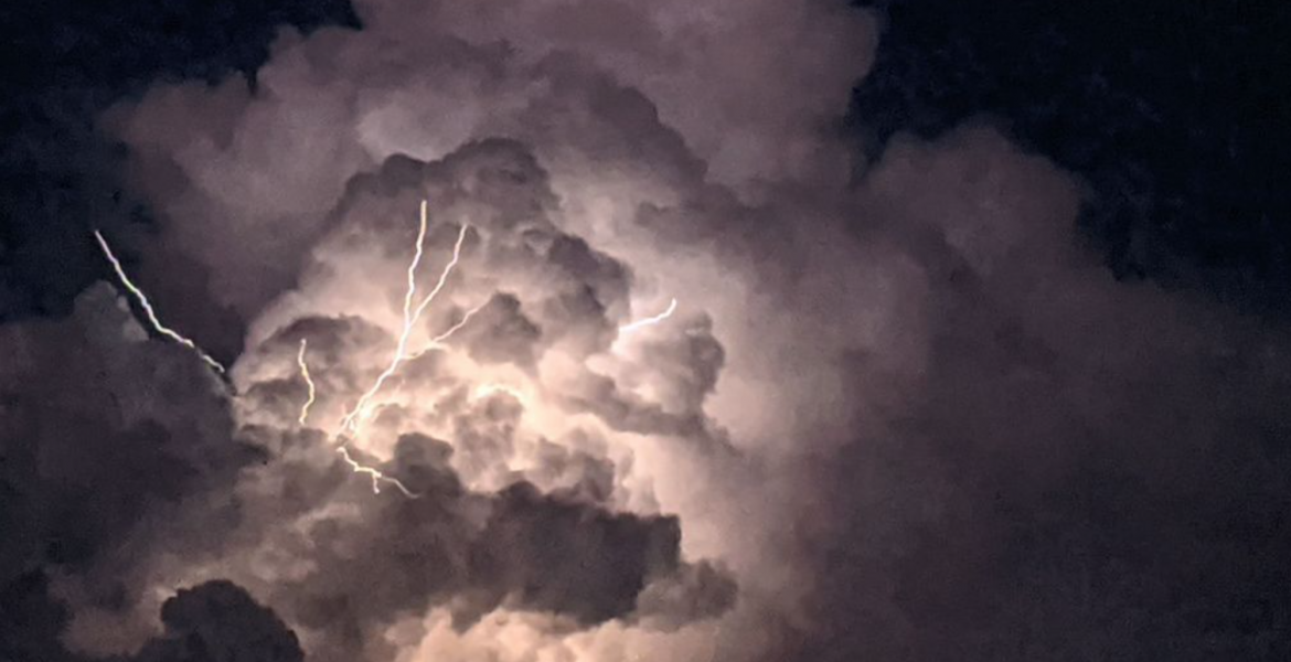 Severe Thunderstorm (Courtesy WWMT)