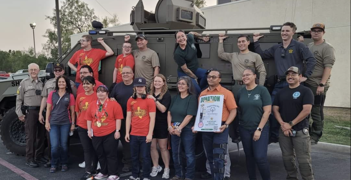 Tom Green County Sheriff's Office at the annual "Tip a Cop" event