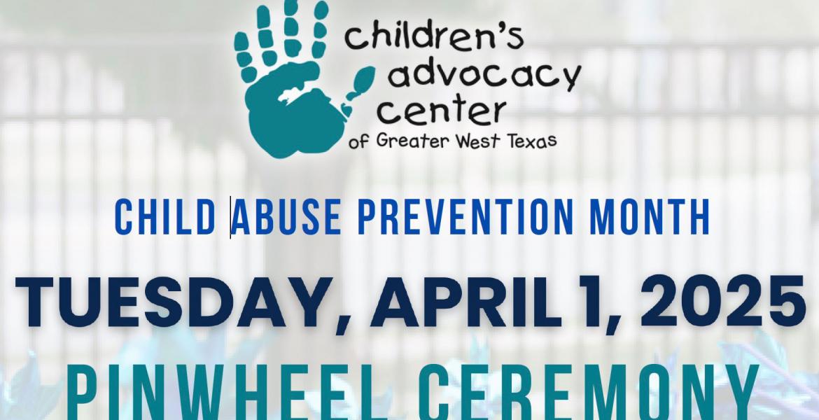 Child Abuse Prevention Month Pinwheel Ceremony