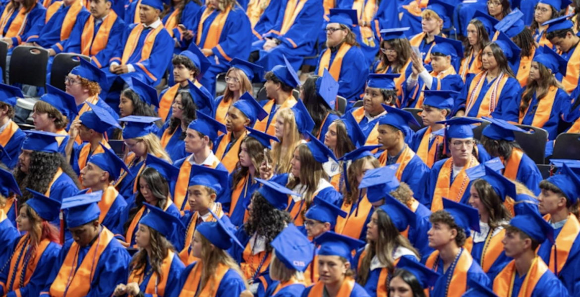 San Angelo ISD congratulates the Central High School Class of 2025 future-ready graduates. The CHS graduation ceremony celebrating 647 graduating students was held Saturday morning, May 24, 2025 at the Angelo State University Junell Center/Stephens Arena.