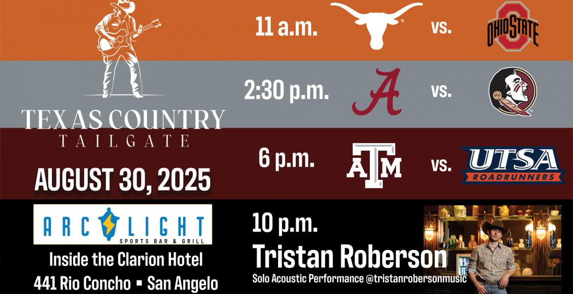 Tristan Roberson Texas Country Tailgate