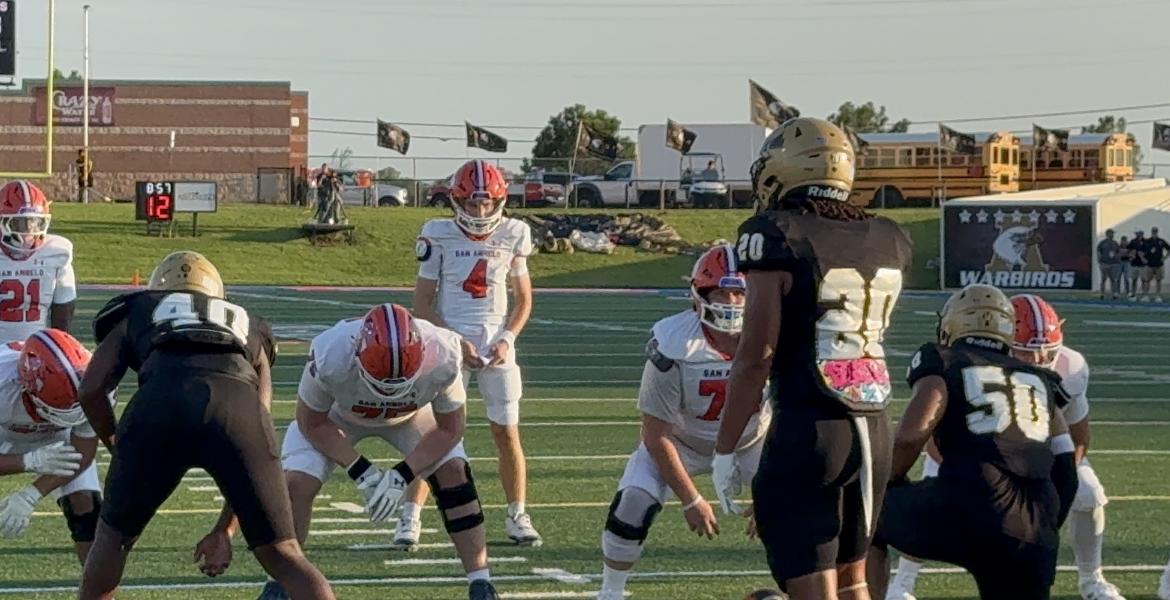 Central in action against Abilene High 2025