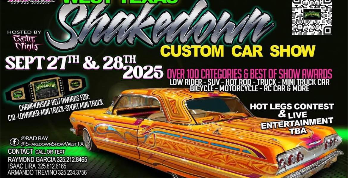 18th Annual Shakedown San Angelo Car Show