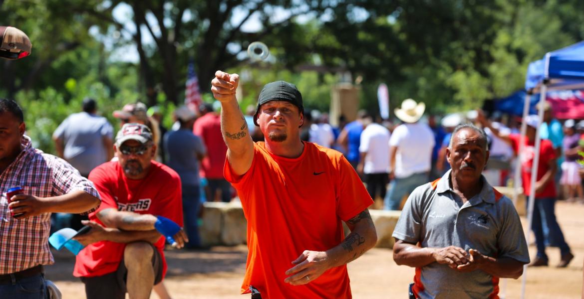 San Angelo Washer Pitching