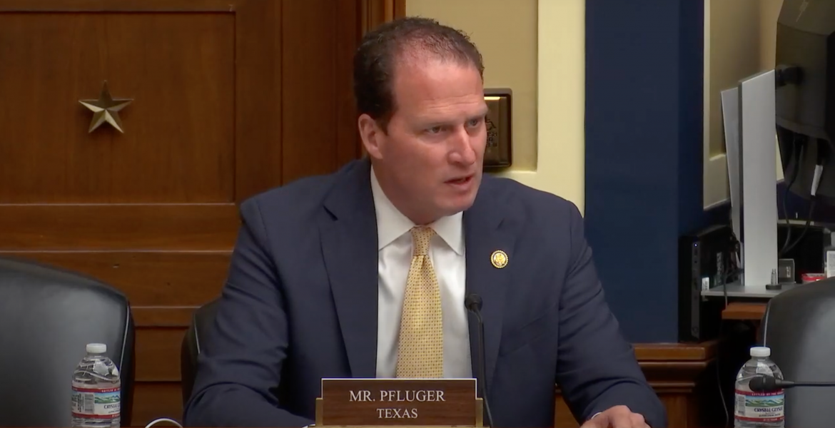 Congressman August Pfluger 