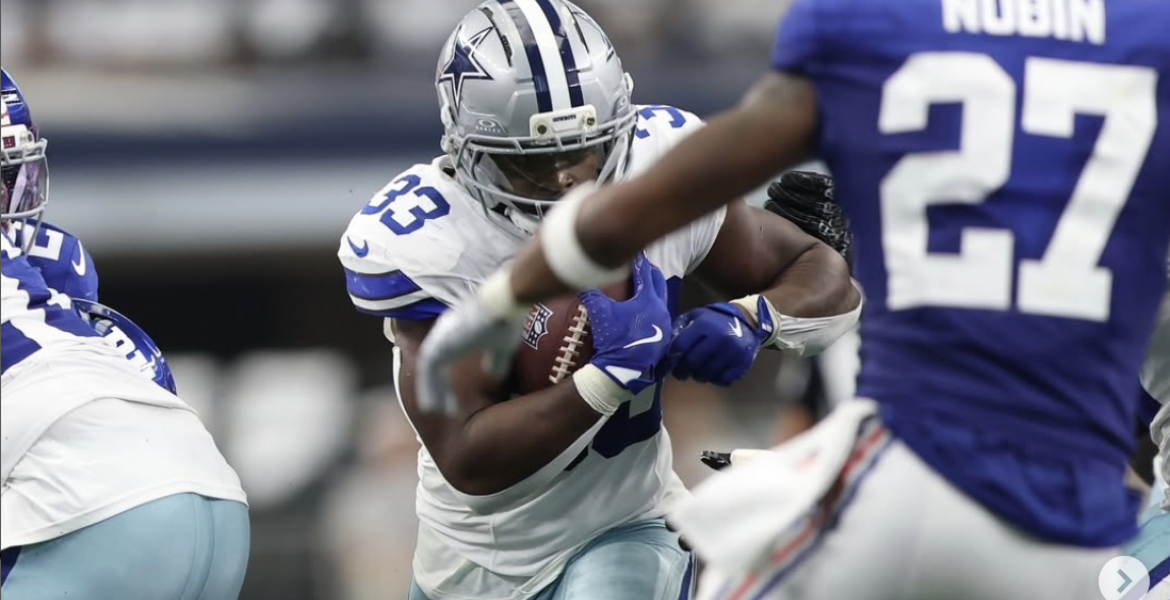 Dallas Cowboys Running Back Javonte Williams