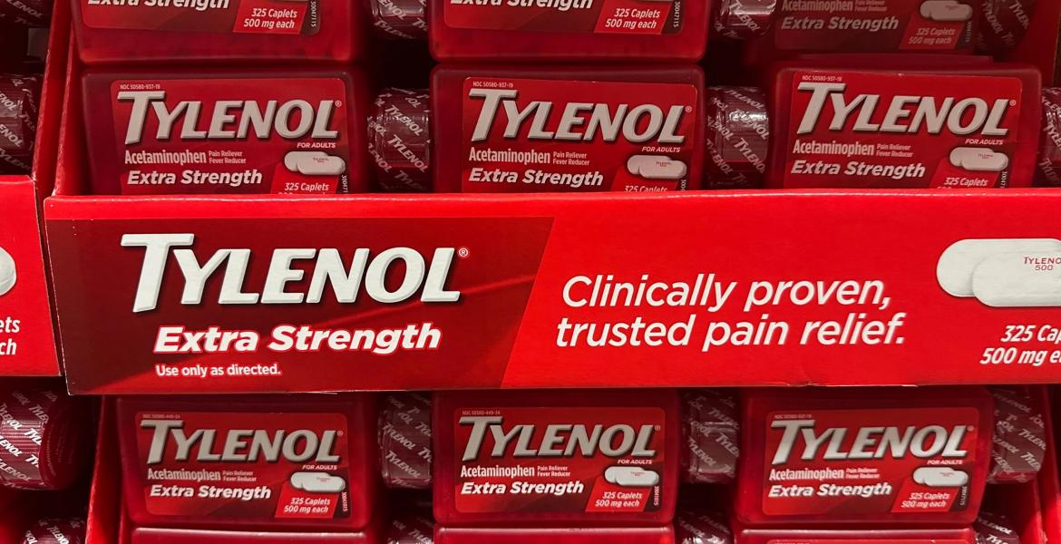 Boxes of Tylenol on a store shelf in Miami, Florida on Sept. 23, 2025. Michele Eve Sandberg/Sipa USA via REUTERS Boxes of Tylenol on a store shelf in Miami, Florida on Sept. 23, 2025. Michele Eve Sandberg/Sipa USA via REUTERS