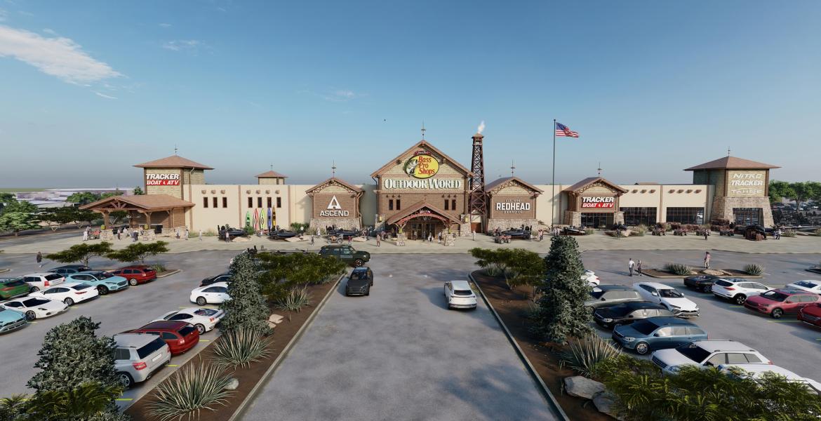 Bass Pro Shops in Odessa is set to celebrate its grand opening on Oct. 29, 2025. Bass Pro Shops in Odessa is set to celebrate its grand opening on Oct. 29, 2025.