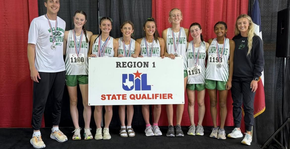 The Wall Lady Hawks are headed to the UIL Cross Country State Championships after running to a second-place finish Monday at the Region I-3A meet at Mae Simmons Park in Lubbock. The Wall Lady Hawks are headed to the UIL Cross Country State Championships after running to a second-place finish Monday at the Region I-3A meet at Mae Simmons Park in Lubbock.